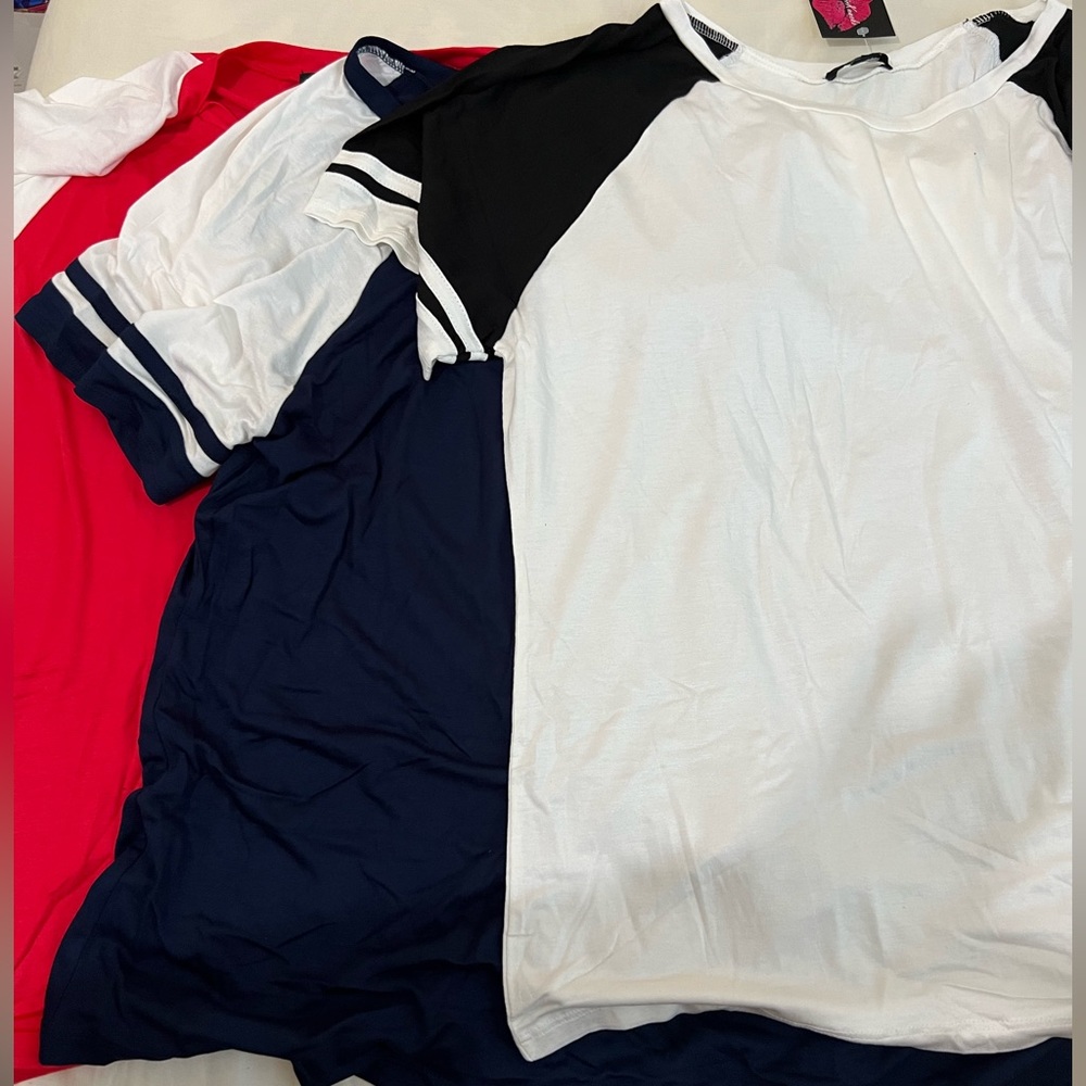 NWT 3 bundled tees